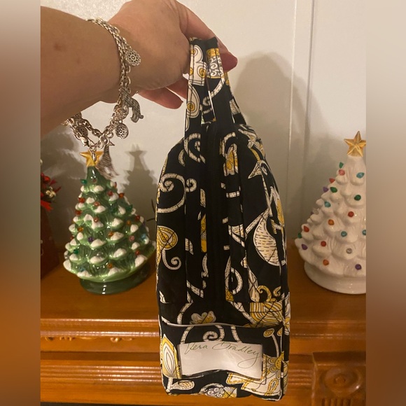 Vera Bradley Lets Do Lunch insulated lunch bag retired Yellow Bird pattern - Picture 4 of 13